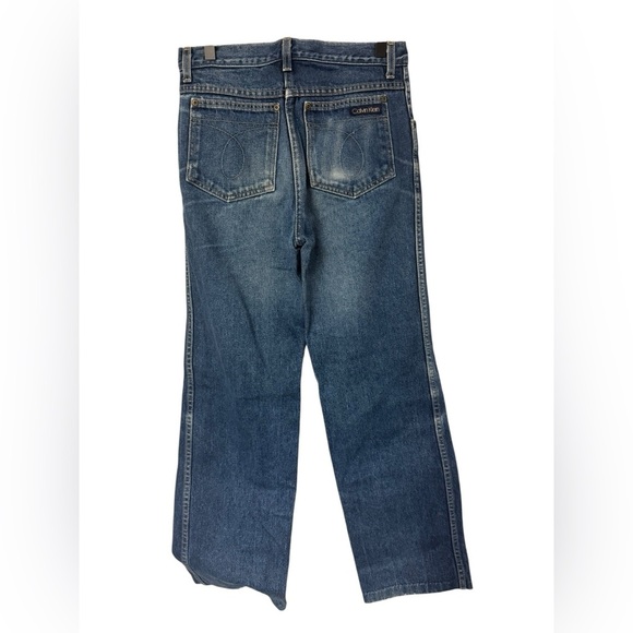 Vintage Calvin Klein Denim Straight Leg Jeans Sz 30 GVC‎ - Picture 2 of 9